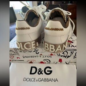 Dolce and Gabbana White Sneaker